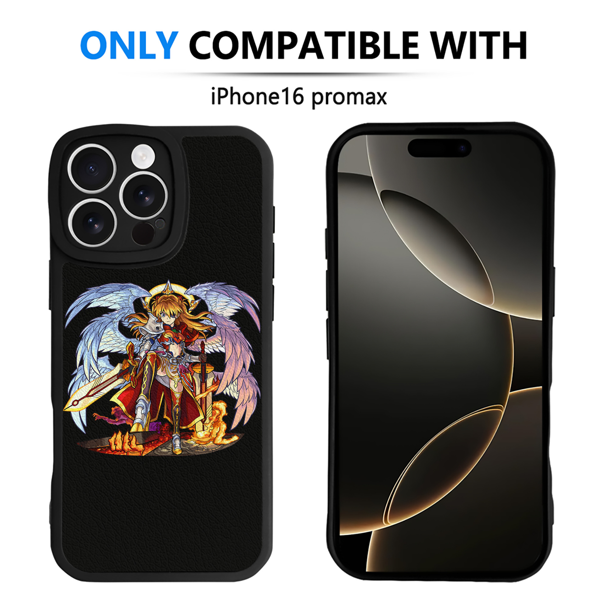 （画像用） EVA 新世紀エヴァンゲリオン 【iPhone 16シリーズ対応】シリコンスマホケース（レザー調） 材質：シリコン